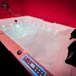 아파트 Le Confiden'spa Loft 55m2 Jacuzzi - Billard - Cheminee - Terrasse 호엔하임